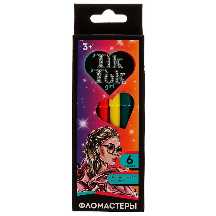 TIK TOK GIRL Фломастеры – фото 1