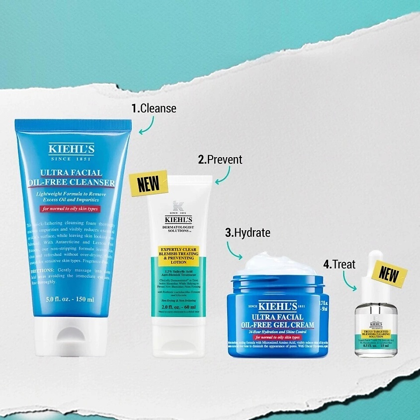KIEHL'S Флюид для проблемной кожи Expertly Clear, 60 мл – фото 3