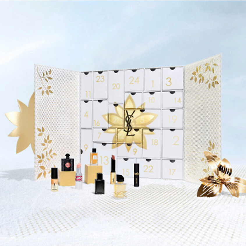 Yves Saint Laurent 2024アドベントカレンダー YVES SAINT LAURENT Адвент-календарь ADVENT CALENDAR HOLIDAY 2024