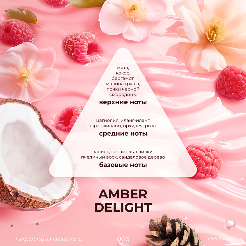GRASS Lamia Гель для душа Amber Delight – фото 4
