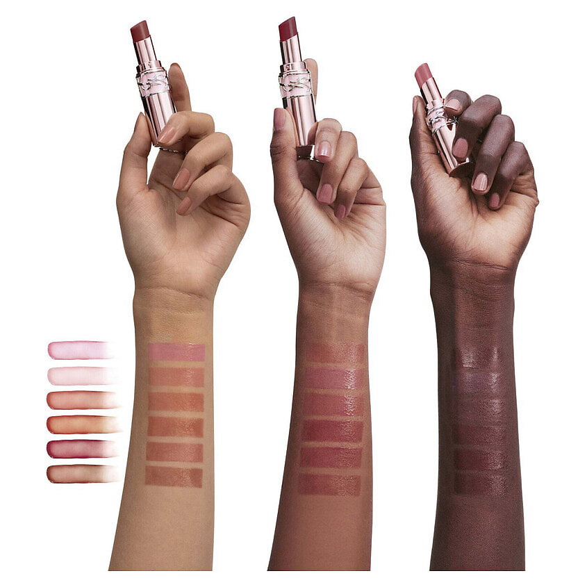 YVES SAINT LAURENT Губная помада-бальзам CANDY GLAZE LIP GLOSS STICK, 5B NUDE CRUSH – фото 3