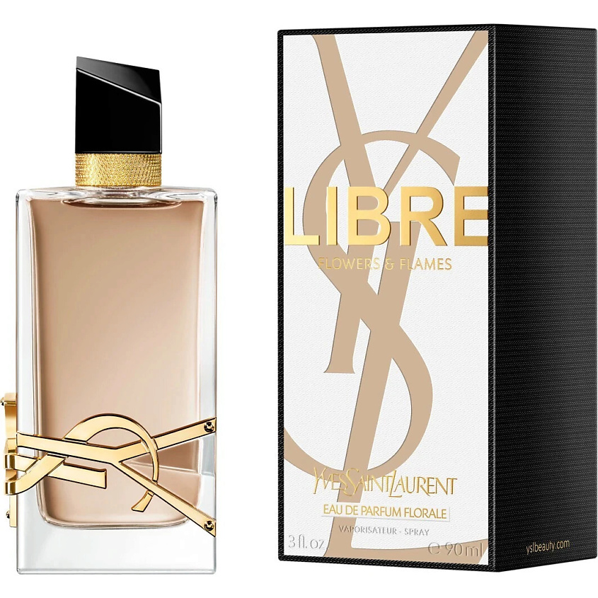 YVES SAINT LAURENT Парфюмерная вода Libre Flowers & Flames, 90 мл – фото 3
