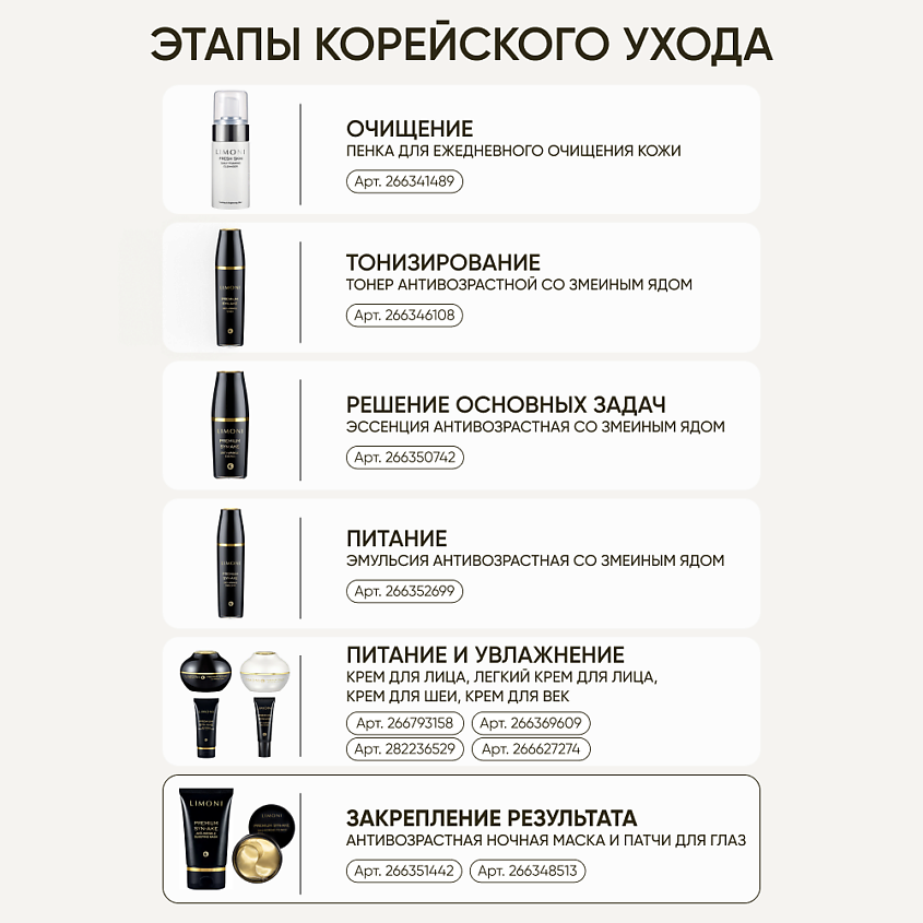 LIMONI Гидрогелевые патчи для глаз со змеиным ядом Premium Syn-Ake – фото 2