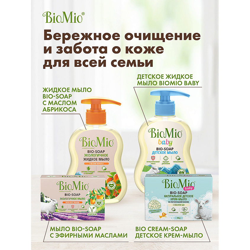 BIO MIO Натуральный гель для душа с эфирными маслами апельсина и бергамота Citrus Energy – фото 11