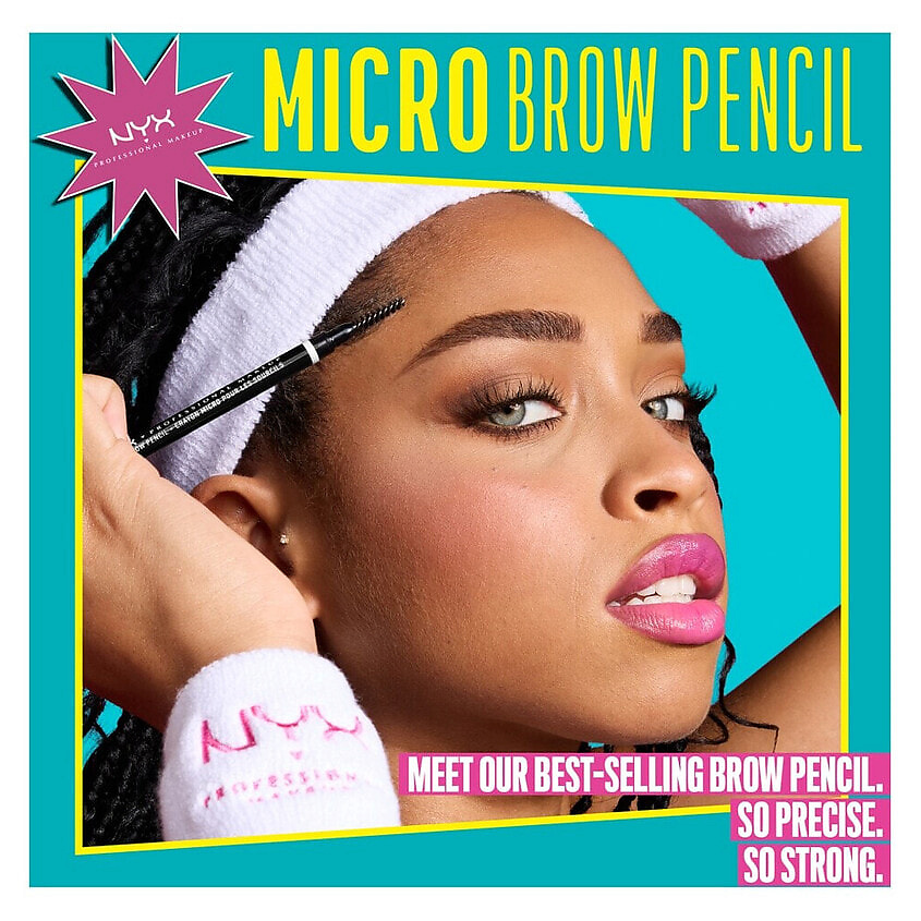 NYX PROFESSIONAL MAKEUP Ультратонкий карандаш для бровей Micro Brow – фото 2