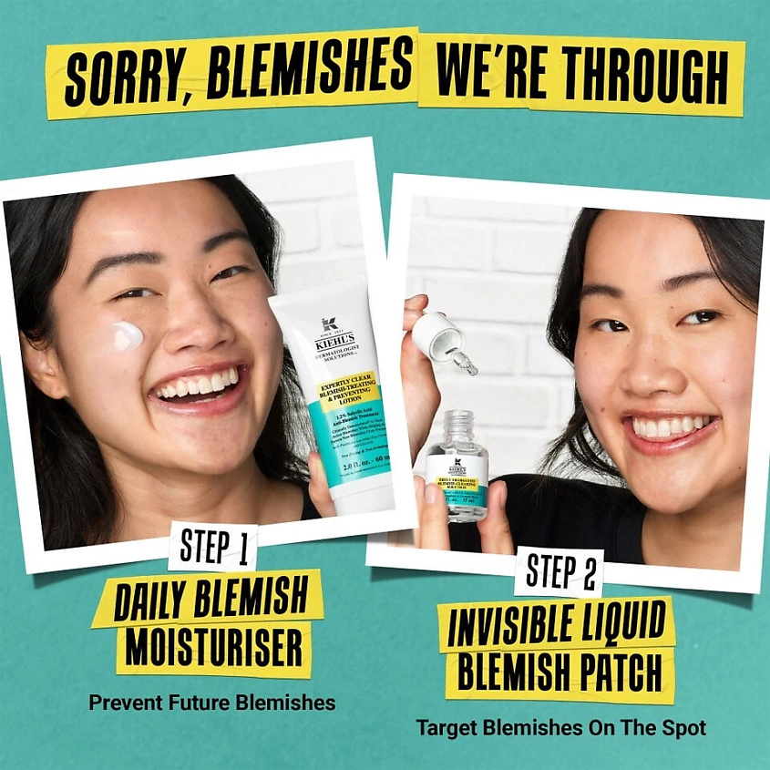 KIEHL'S Флюид для проблемной кожи Expertly Clear, 60 мл – фото 2
