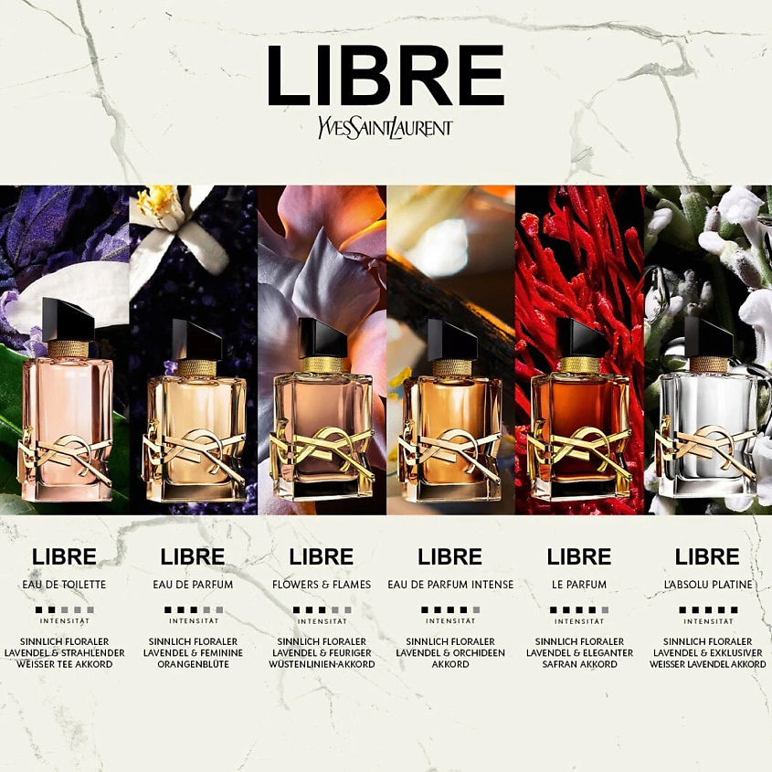 YVES SAINT LAURENT Парфюмерная вода Libre Flowers & Flames, 50 мл – фото 5