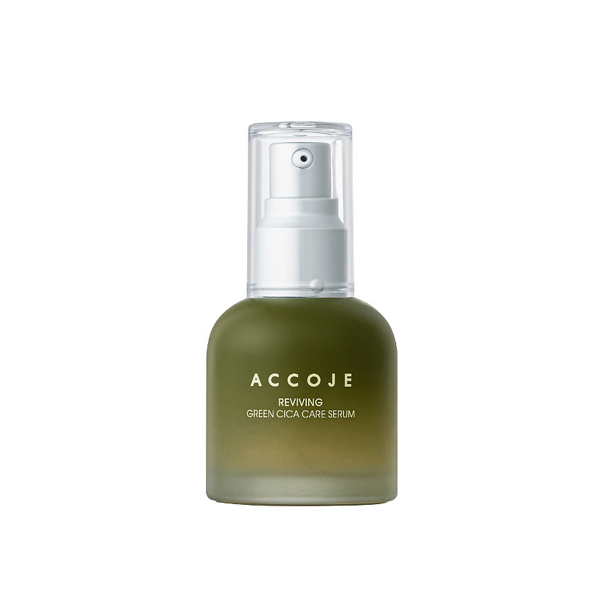 ACCOJE Сыворотка для лица восстанавливающая с центеллой азиатской Reviving Green Cica Care Serum – фото 1