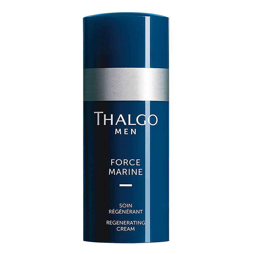 THALGO Крем для лица восстанавливающий для мужчин Men Force Marine Regenerating Cream – фото 1