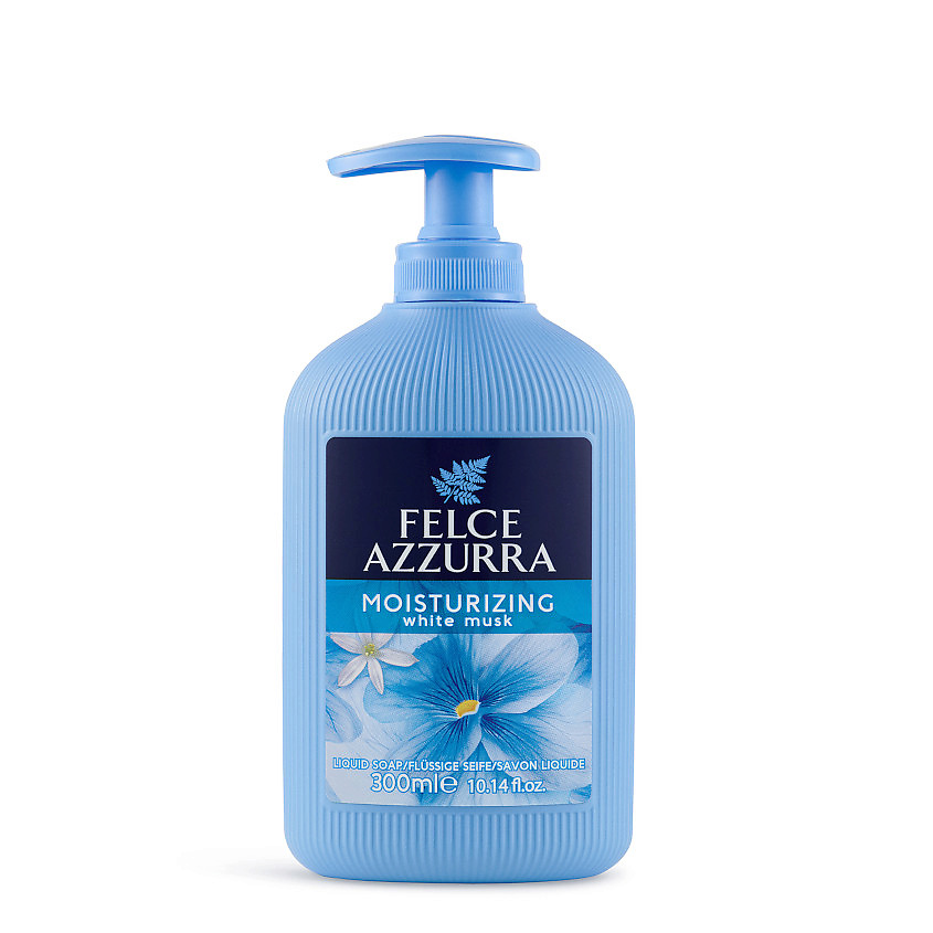 FELCE AZZURRA Жидкое мыло "Увлажнение" Белый Мускус Moisturizing White Musk Liquid Soap – фото 2