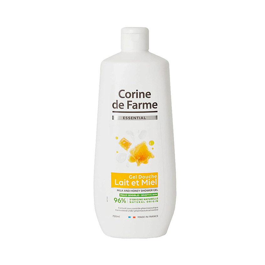 CORINE DE FARME Гель для душа Молоко и Мед Milk And Honey Shower Gel – фото 2