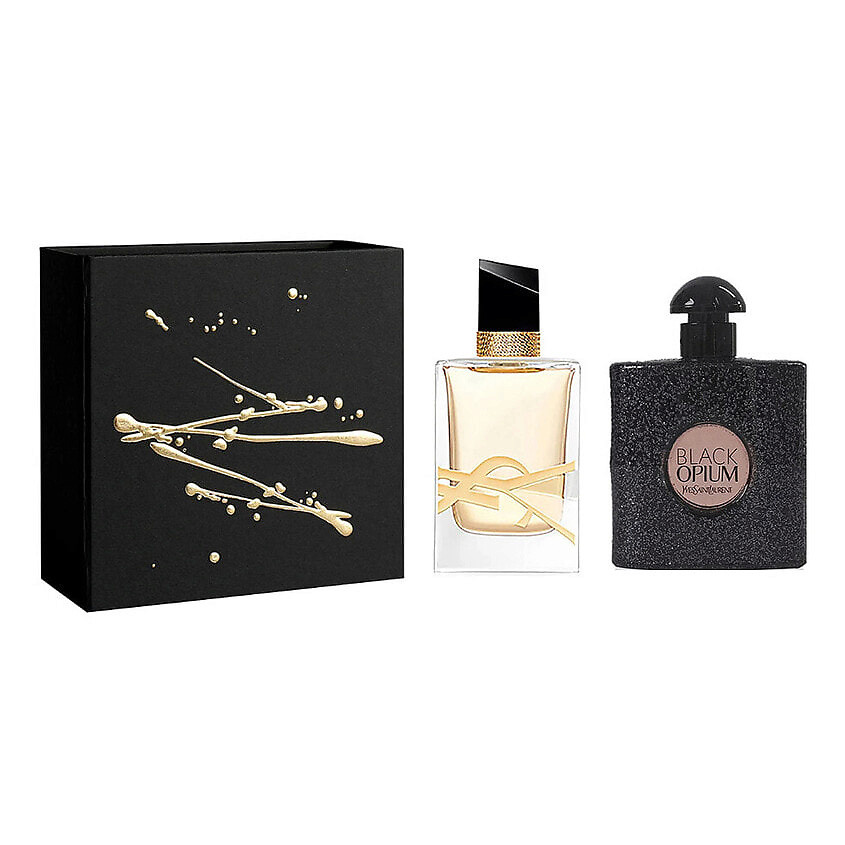 YVES SAINT LAURENT Парфюмерный набор Libre+Black Opium коробка – фото 2