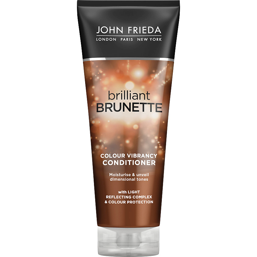 JOHN FRIEDA Увлажняющий кондиционер для защиты цвета темных волос Brilliant Brunette COLOUR PROTECTING – фото 1