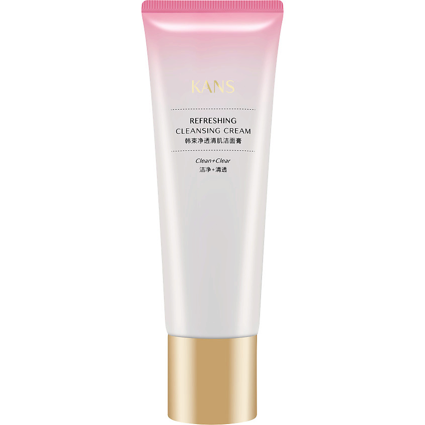 KANS Освежающий очищающий крем для умывания Refreshing Cleansing – фото 1