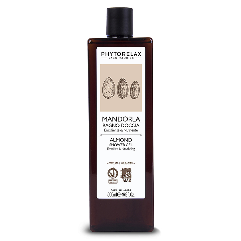 PHYTORELAX Гель для душа смягчающий и питательный с миндальным маслом – фото 1