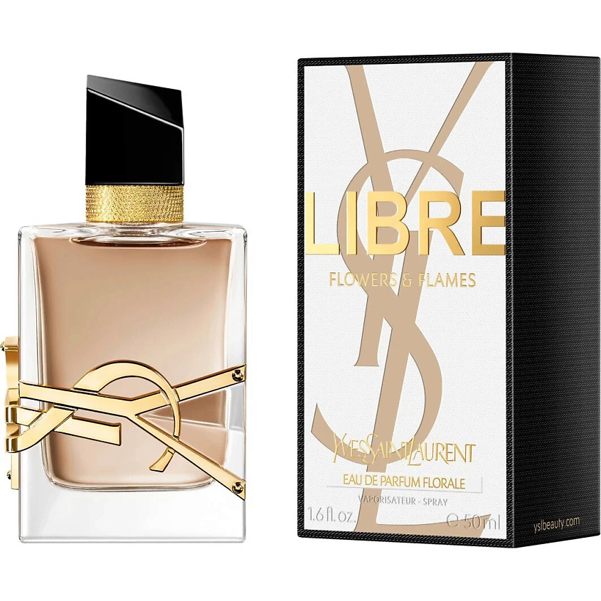 YVES SAINT LAURENT Парфюмерная вода Libre Flowers & Flames, 50 мл – фото 1