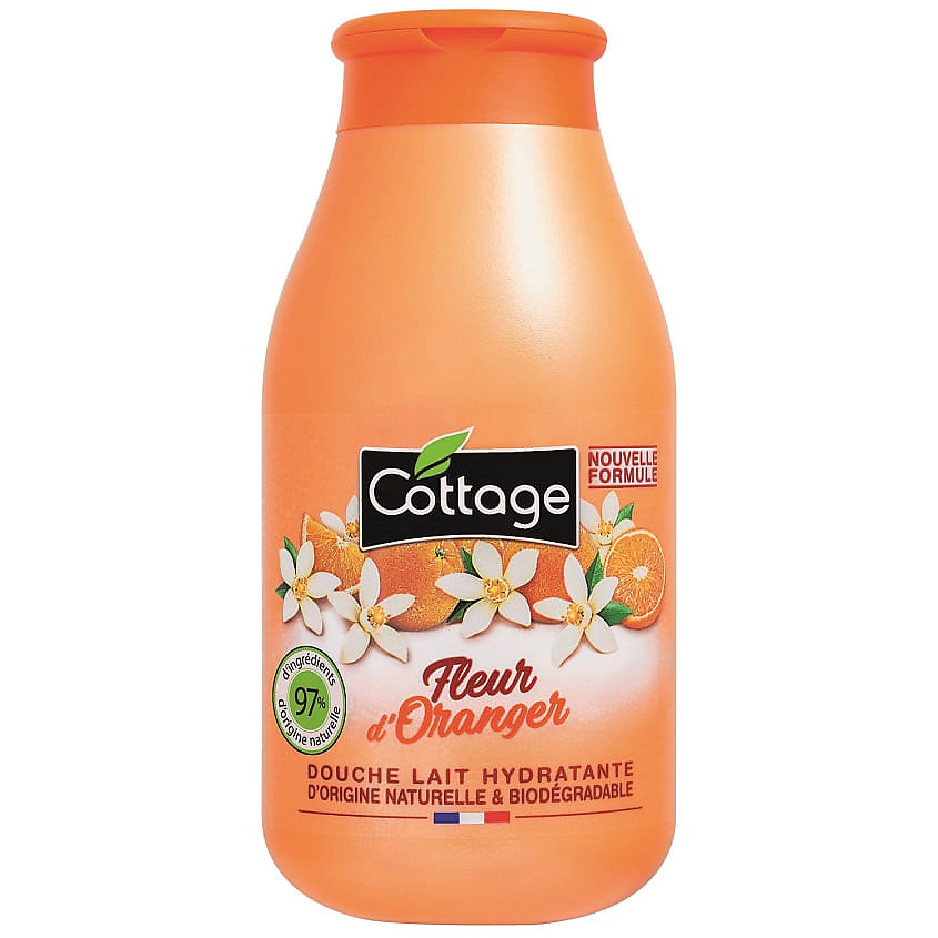 COTTAGE Молочко для душа увлажняющее Douche Lait Hydratante – Fleur d'Oranger – фото 1