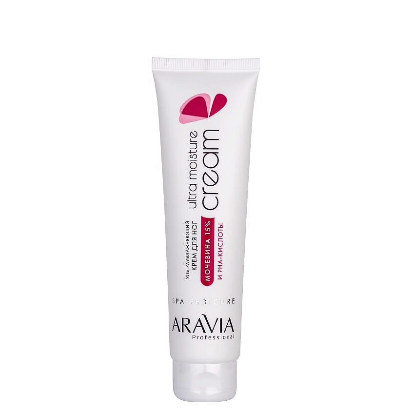 ARAVIA PROFESSIONAL Крем для ног ультраувлажняющий с мочевиной (15%) и PHA-кислотами Spa Pedicure Ultra Moisture Cream – фото 1