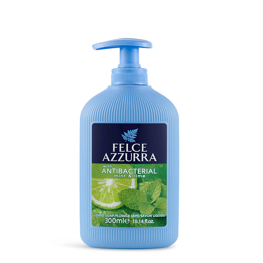 FELCE AZZURRA Жидкое мыло "Антибактериальное" Мята и Лайм Antibacterial Liquid Soap – фото 2