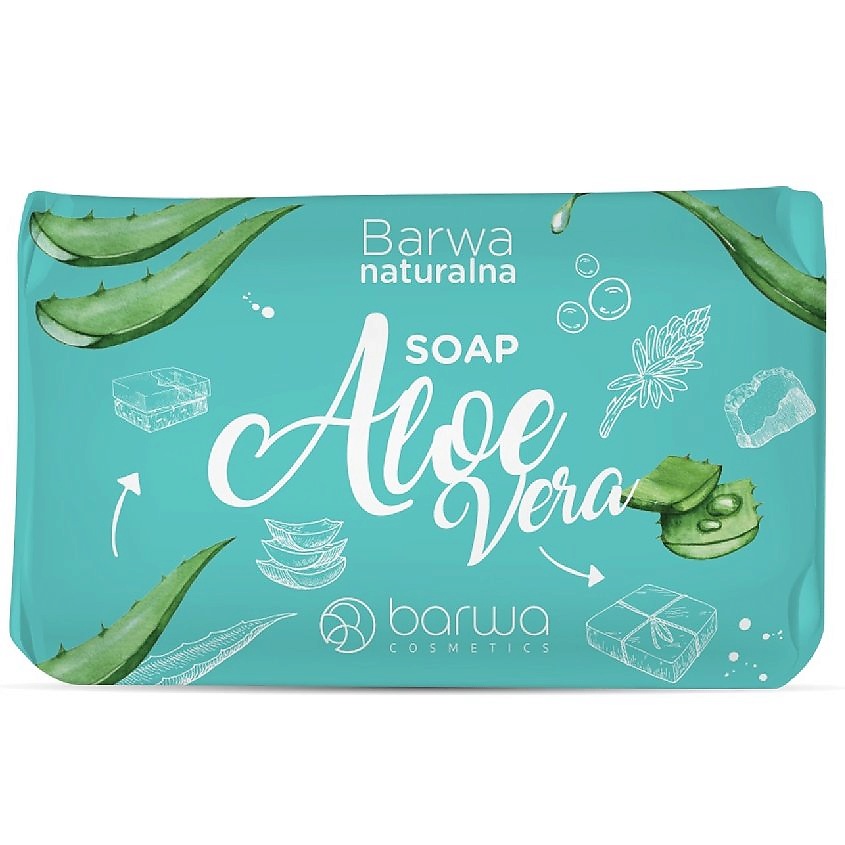 BARWA COSMETICS Мыло универсальное Алоэ вера – фото 1