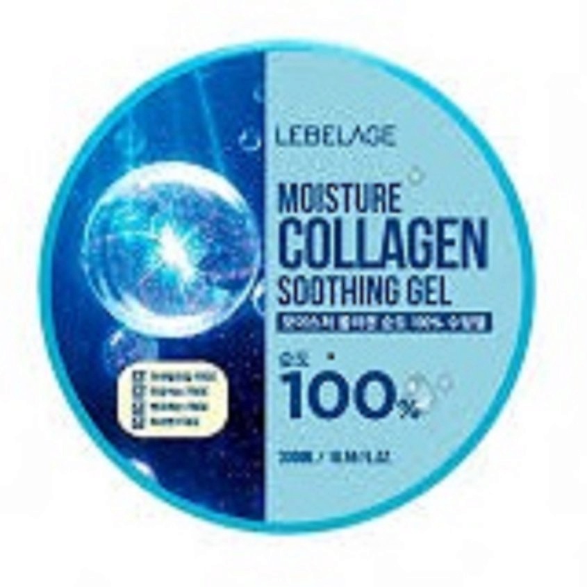 LEBELAGE Гель для лица и тела с коллагеном/Moisture collagen soothing gel – фото 2
