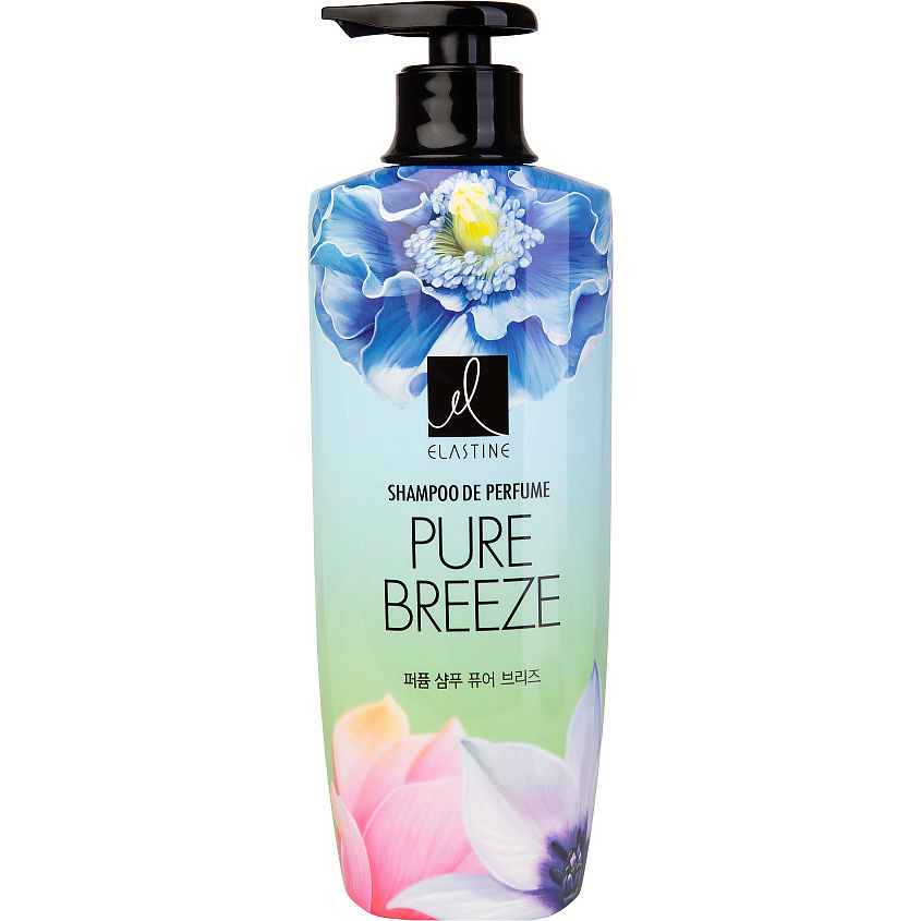 ELASTINE Парфюмированный шампунь для всех типов волос Pure Breeze – фото 1