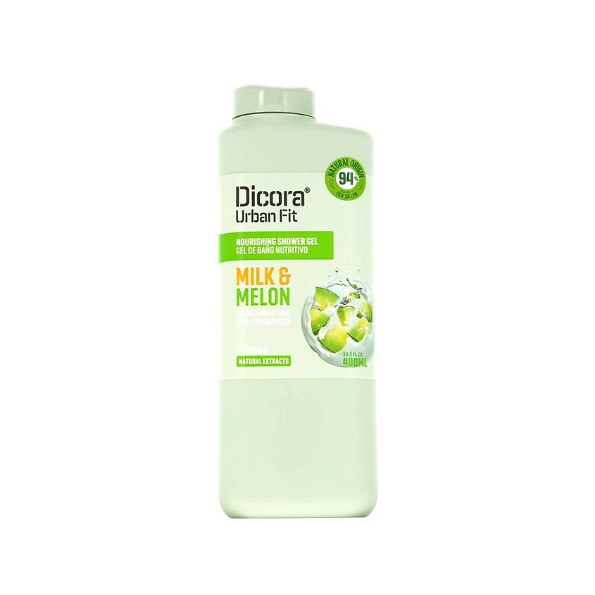 DICORA URBAN FIT Гель для душа Молоко и дыня – фото 6