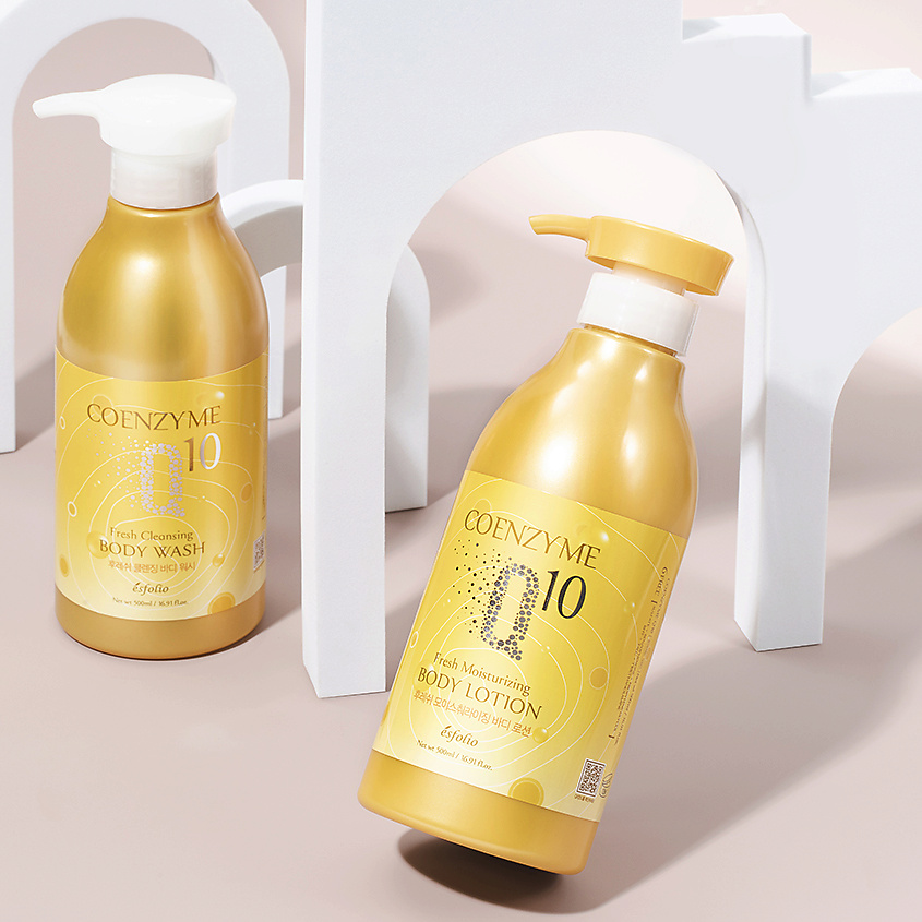 ESFOLIO Гель для душа COENZYME Q 10 Увлажняющий – фото 2