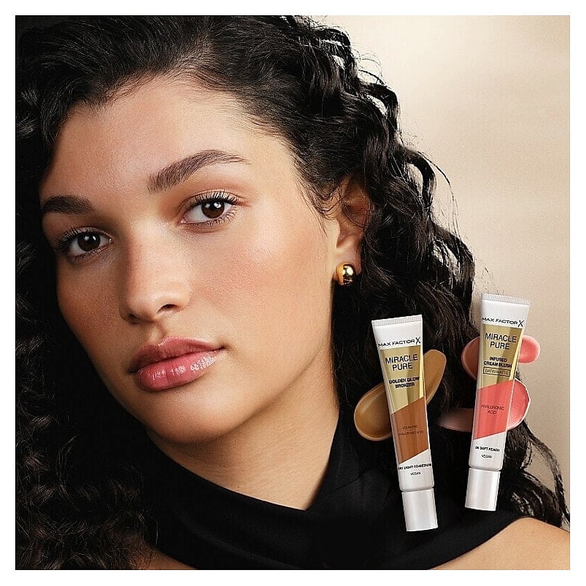 MAX FACTOR Увлажняющие кремовые румяна Miracle Pure Infused Cream – фото 3