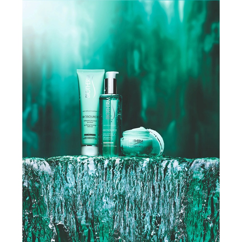BIOTHERM Очищающая пенка для нормальной и комбинированной кожи Biosource Purifying Foaming Cleanser – фото 5