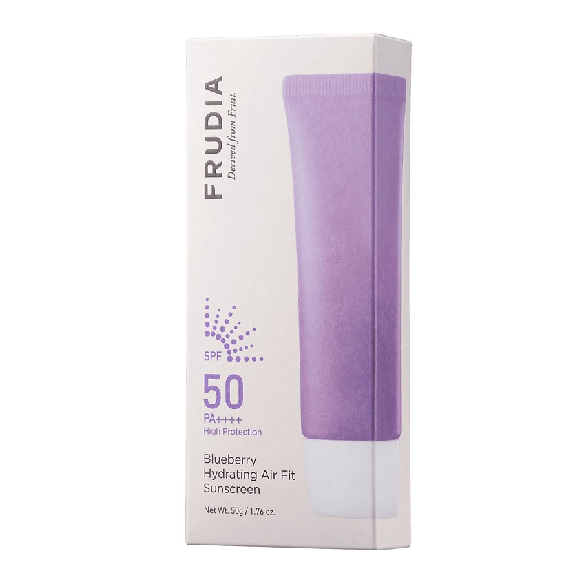 FRUDIA Солнцезащитный крем для лица с черникой увлажняющий SPF50 PA++++ – фото 3