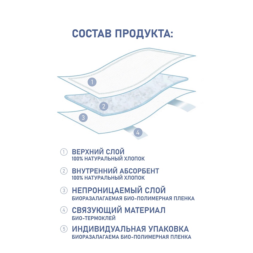 MASMI Ультратонкие ночные гигиенические прокладки Soft из натурального хлопка – фото 4