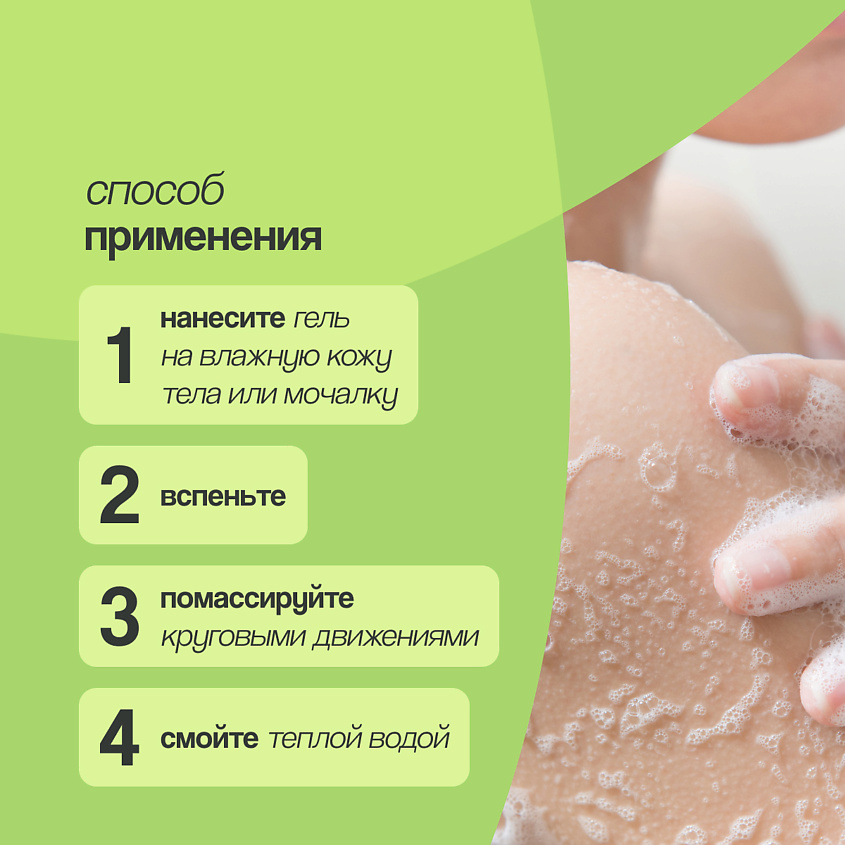 DICORA URBAN FIT Гель для душа Молоко и дыня, 750 мл – фото 4