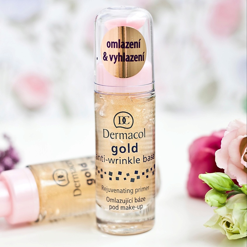 DERMACOL GOLD база выравнивающая под макияж – фото 2