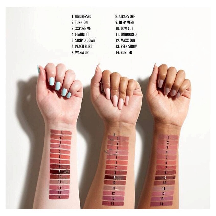 NYX PROFESSIONAL MAKEUP Жидкая матовая помада для губ Lip Lingerie XXL, 06 - Peach Flirt – фото 3