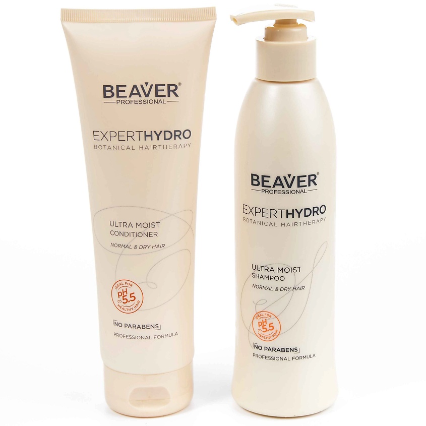 BEAVER Шампунь ультра увлажняющий для сухих и поврежденных волос – фото 2
