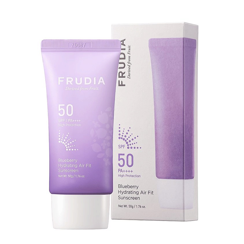 FRUDIA Солнцезащитный крем для лица с черникой увлажняющий SPF50 PA++++ – фото 2