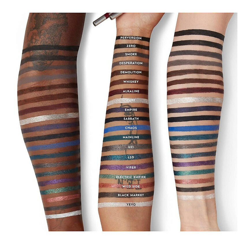 URBAN DECAY Водостойкий карандаш для глаз 24/7 Glide-On Waterproof Eyeliner Pencil, Zero – фото 2