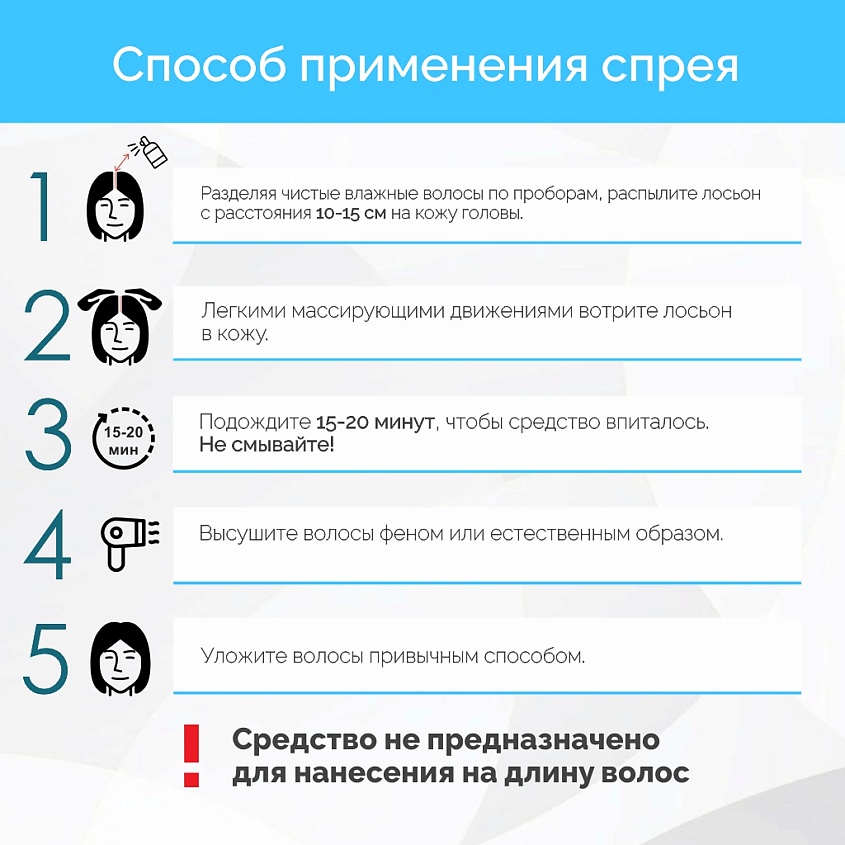 РИНФОЛТИЛ PRO Спрей для волос от выпадения для чувствительной кожи головы – фото 10