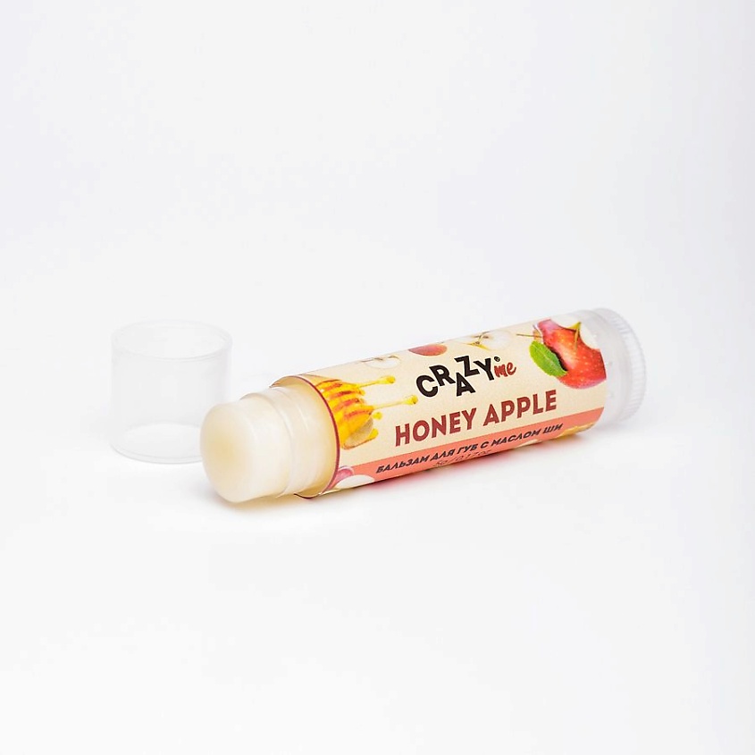 CRAZYME Бальзам для губ Honey Apple с ароматом Медовое Яблоко – фото 2