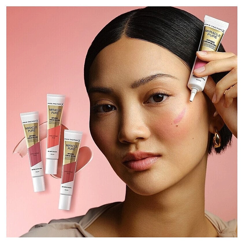 MAX FACTOR Увлажняющие кремовые румяна Miracle Pure Infused Cream – фото 2