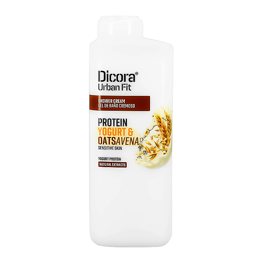 DICORA URBAN FIT Крем-гель для душа Йогурт и овес – фото 7