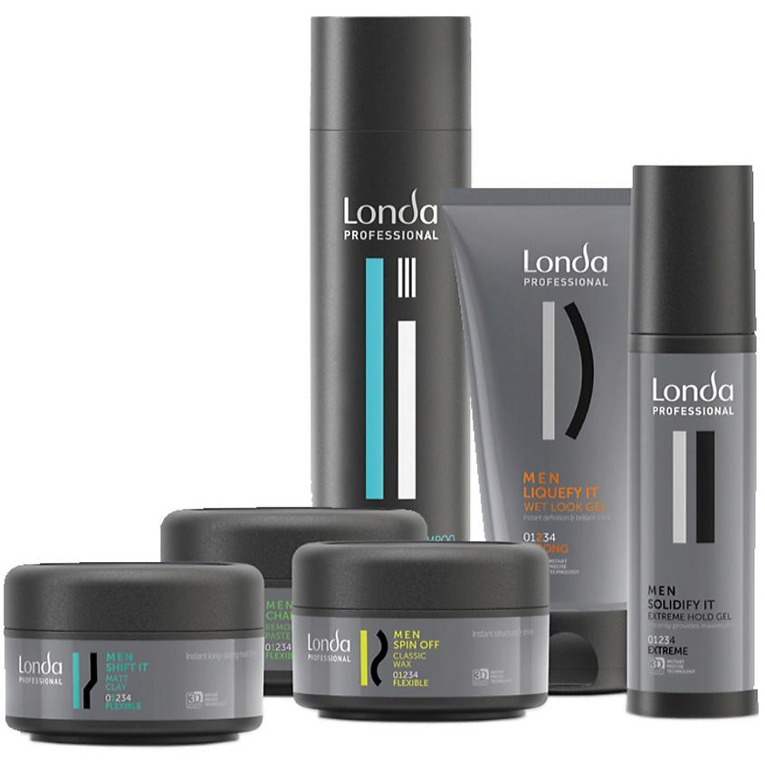 LONDA PROFESSIONAL MEN CHANGE OVER Пластичная паста для волос нормальной фиксации – фото 3