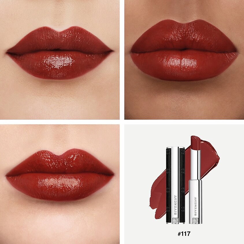 GIVENCHY Сияющая помада для губ Le Rouge Interdit Satin – фото 3