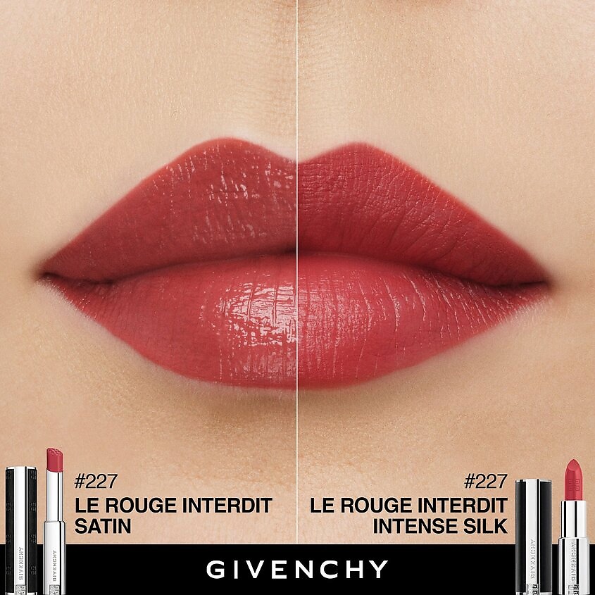 GIVENCHY Сияющая помада для губ Le Rouge Interdit Satin – фото 4