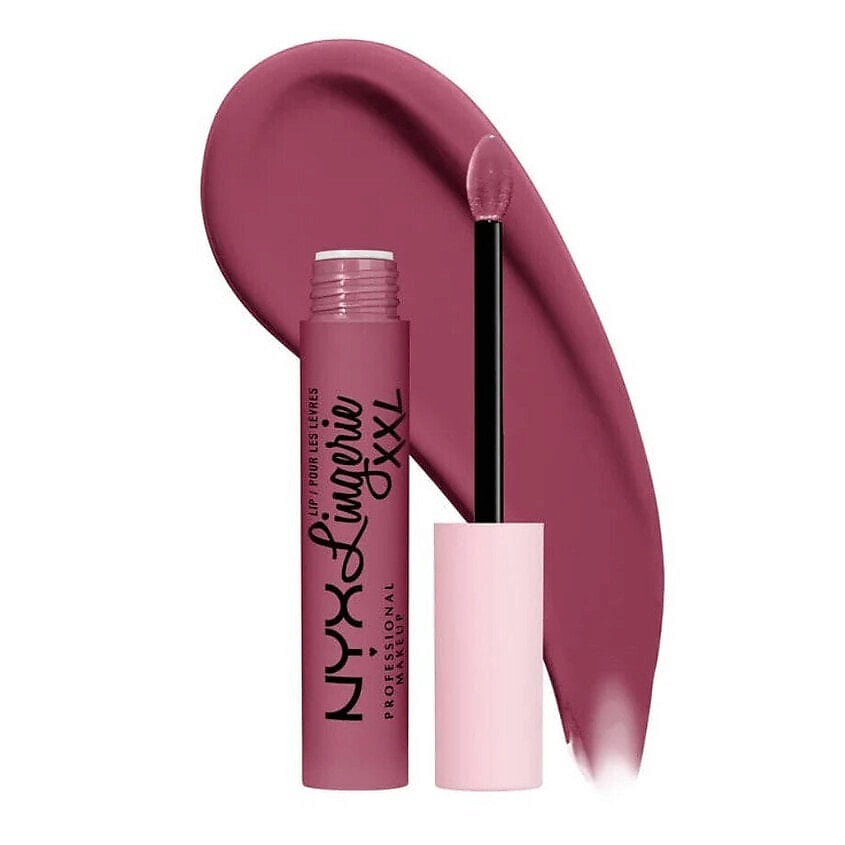 NYX PROFESSIONAL MAKEUP Жидкая матовая помада для губ Lip Lingerie XXL, 16 - Unlaced – фото 3