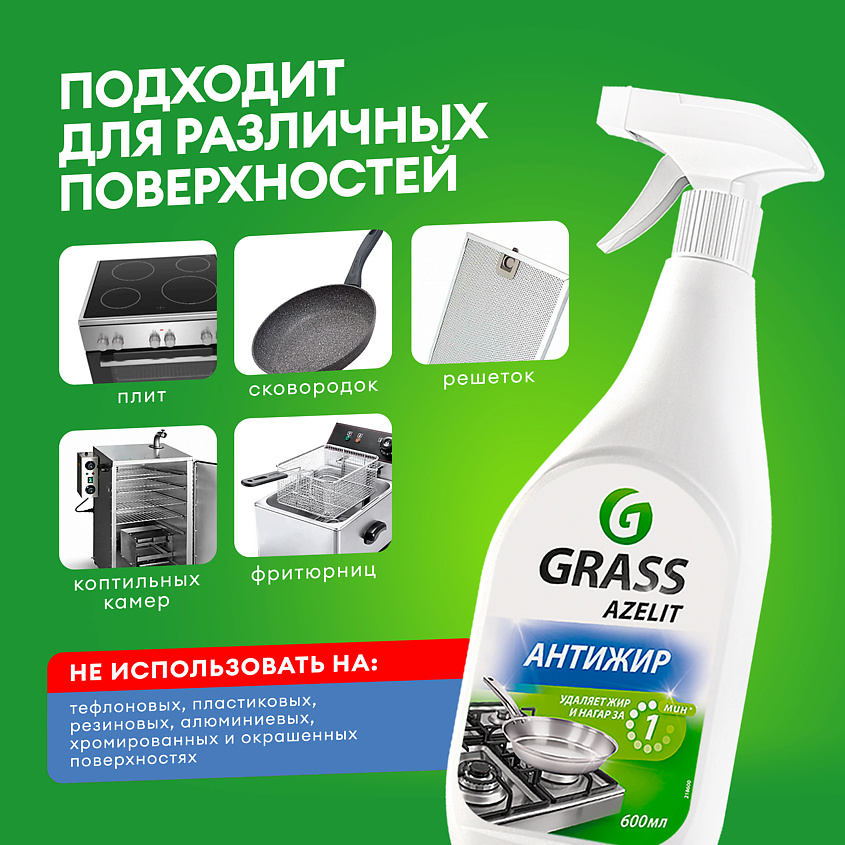GRASS Azelit Антижир для кухни – фото 3