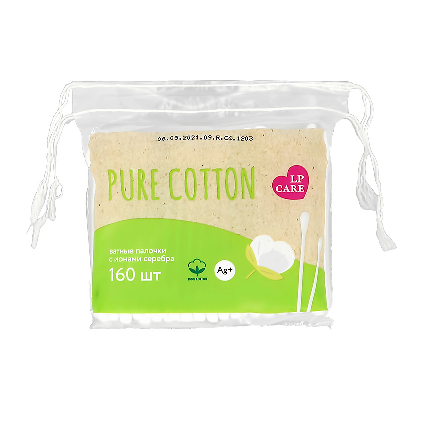 LP CARE Палочки ватные PURE COTTON – фото 5