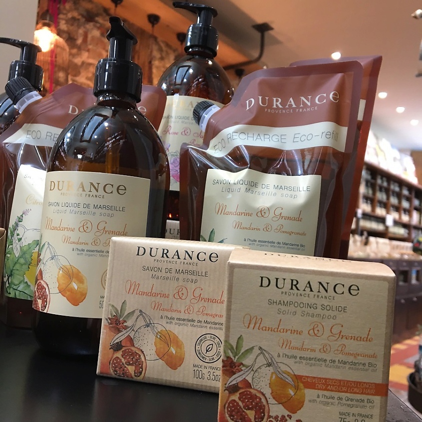 DURANCE Марсельское мыло кусковое Мандарин и гранат Mandarin & Pomegranate – фото 3