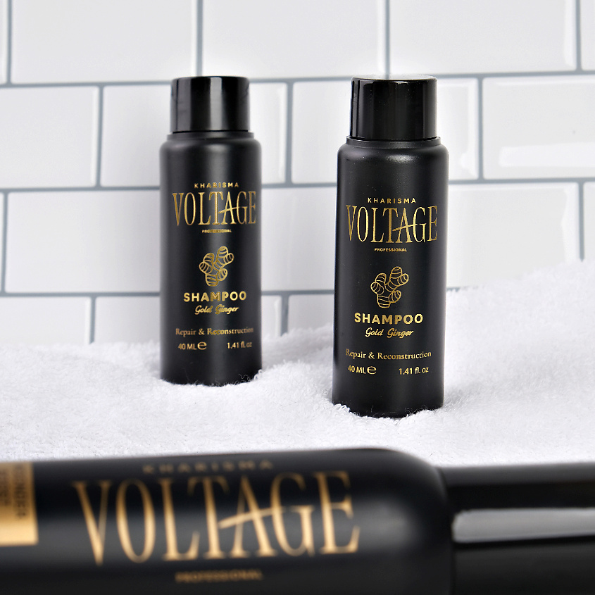 KHARISMA VOLTAGE Шампунь для волос GOLD GINGER восстановление и обновление – фото 3